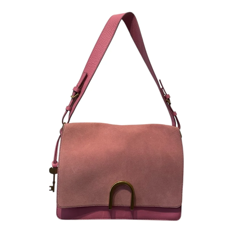 Women's bags with structured shape and smooth leather finish for a timeless design-FOSSIL/Hand Bag/Leather/PNK/