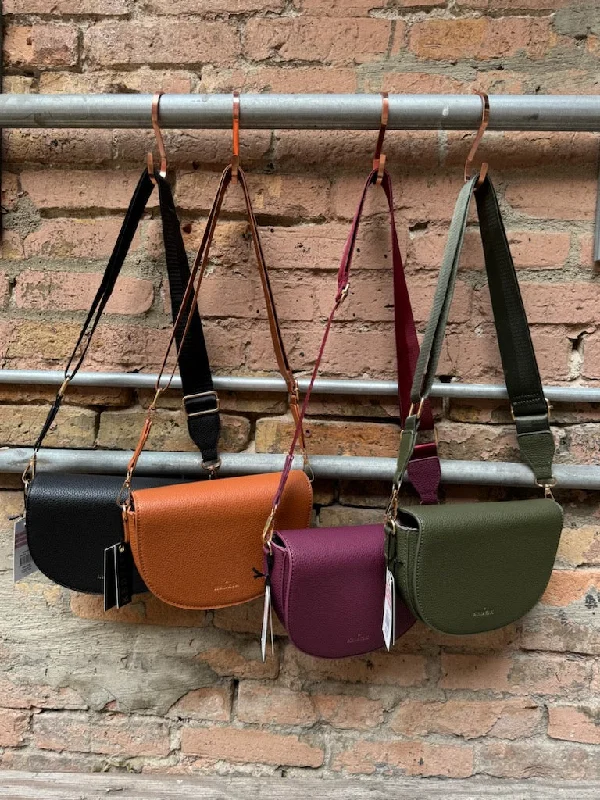 Trendy women's bags with colorful accents and playful details for vibrant fashion-Kedzie Luna Crossbody Purse