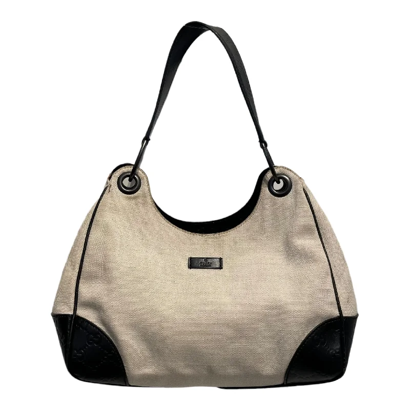 Fashion-forward women's bags with metallic finishes and sleek, modern design-GUCCI/Hand Bag/OS/Cotton/CRM/COBALT