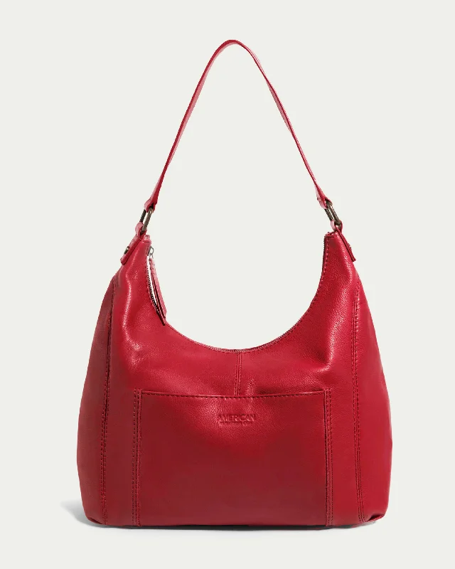 Elegant women's bags with satin material and crystal detailing for evening wear-Blake Hobo