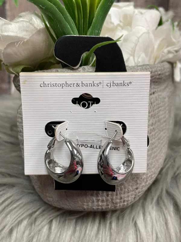 Crystal and Pearl Drop Earrings for Glamour -Earrings Dangle/drop By Christopher And Banks