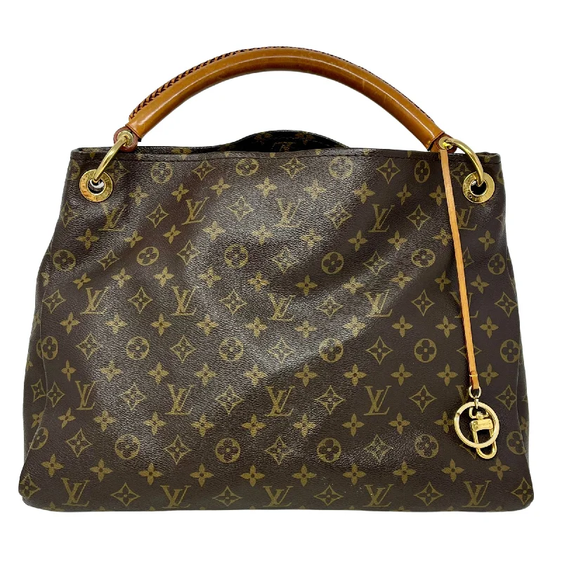 Women's bags with oversized design and long straps for a casual weekend look-Louis Vuitton Monogram Artsy Hobo