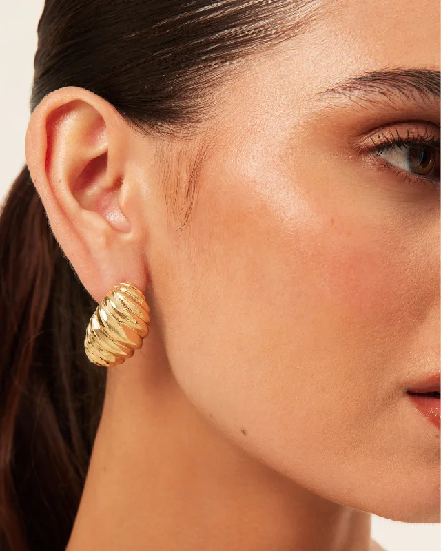 Drop Earrings for Everyday Glamour -MINA EARRINGS - GOLD