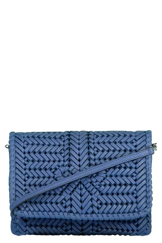 Stylish women's bags with vibrant colors and eye-catching prints for a bold statement-Neeson Crossbody - Periwinkle