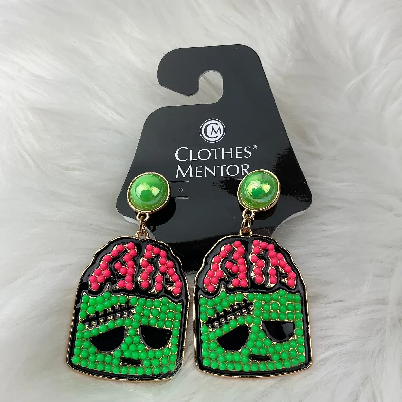 Drop Earrings with Animal Motifs -Earrings Dangle/drop By Clothes Mentor