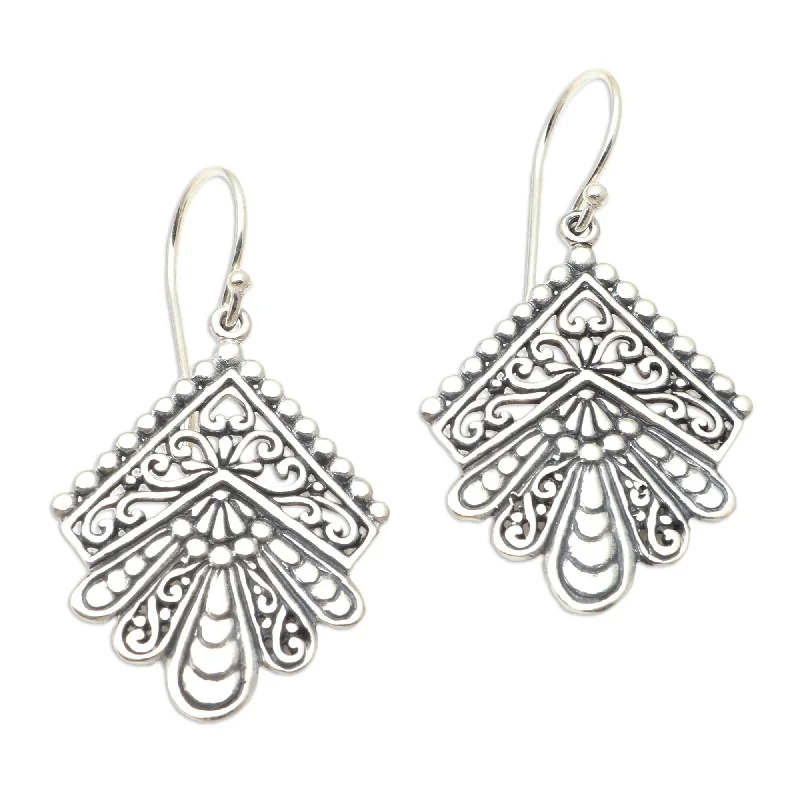 Drop Earrings for Evening Gown -Novica Handmade Like Others Sterling Silver Dangle Earrings