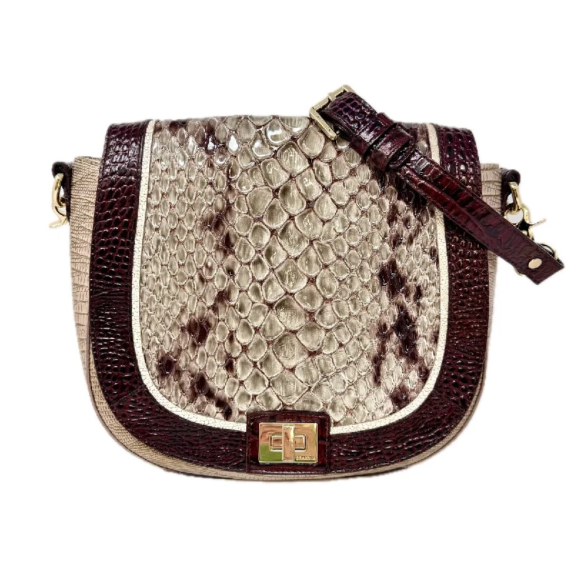 Women's bags with anti-theft design and hidden zippers for added security-Brahmin Crossbody