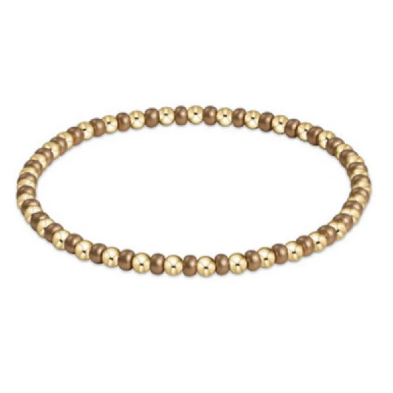 Bracelets with pave ruby for dazzling sparkle -enewton 6.25" Gameday Hope Grateful Bracelet - Gold Luster