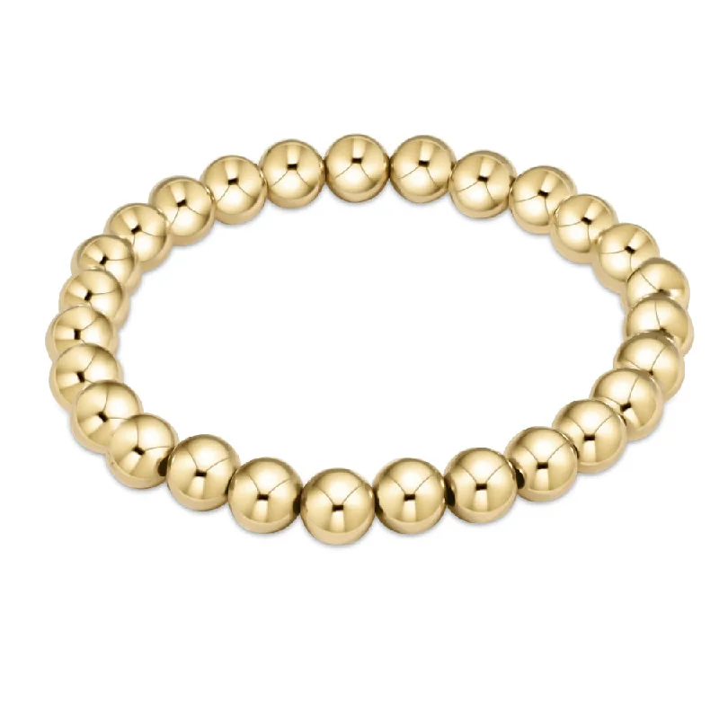 Bracelets with star sapphire for unique shine -enewton 7.25" extends Classic Gold Bead Bracelet - 7mm