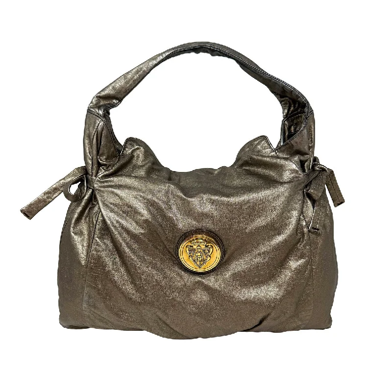 Chic women's bags with round shape and metallic accents for a unique style-Gucci Hysteria Hobo