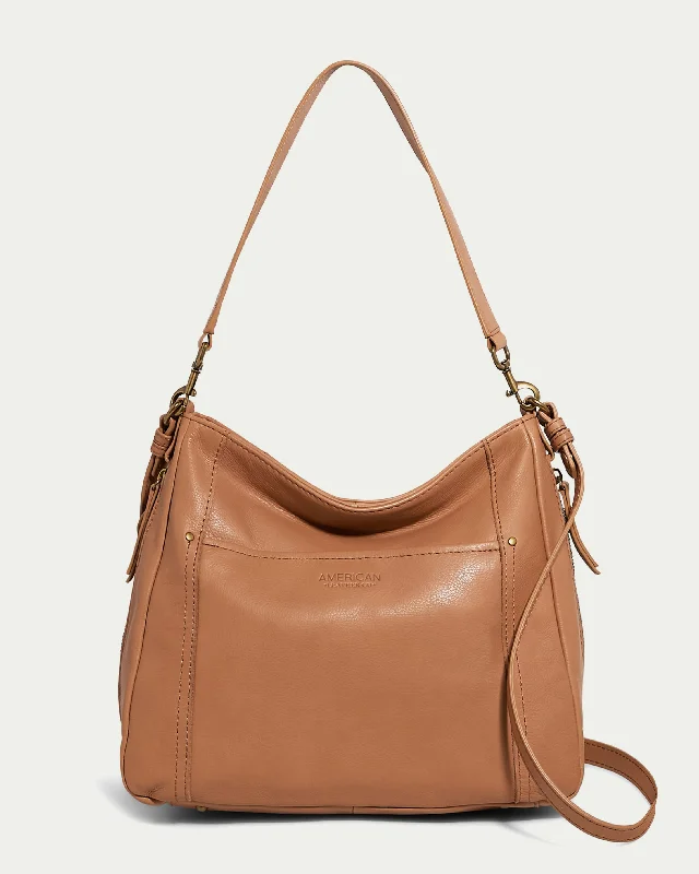 Women's bags with woven texture and leather handles for a chic yet casual look-Austin Convertible Shoulder Crossbody