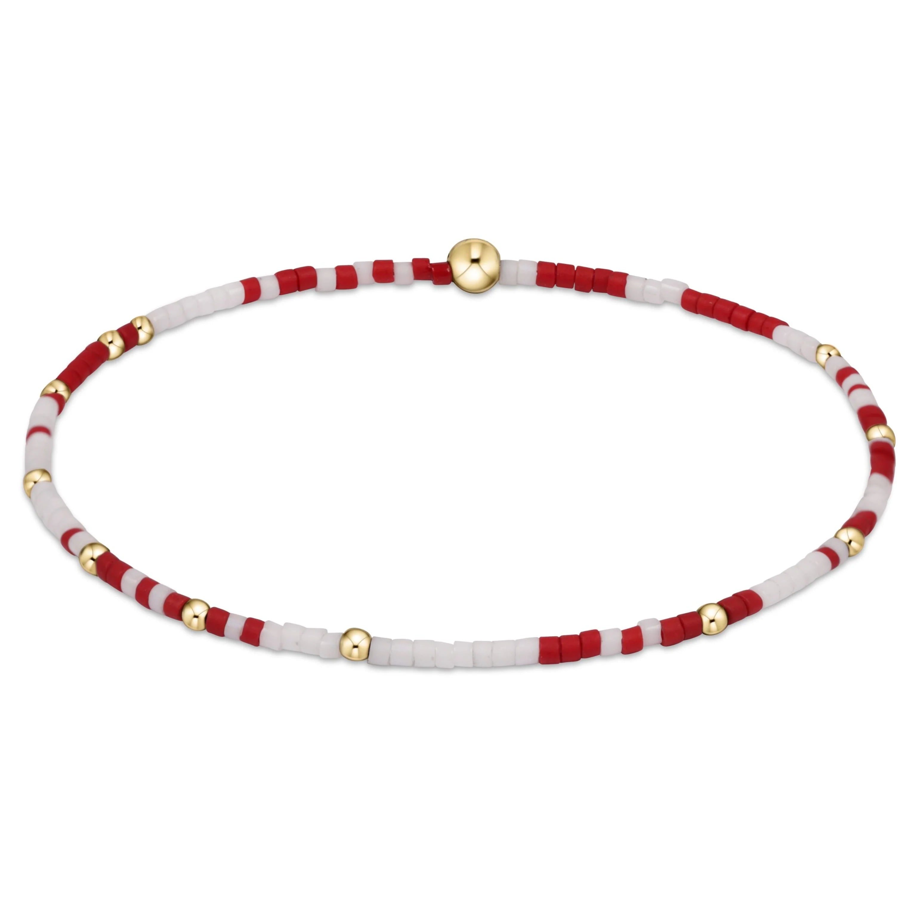 Bracelets with knot accents for symbolic charm -enewton 6.25" Gameday Hope Unwritten Bracelet - Crimson White