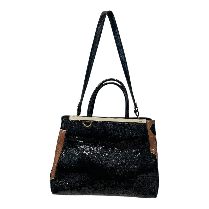 Women's bags with structured design and luxurious leather for high-end fashion-FENDI/Hand Bag/Leather/BLK/