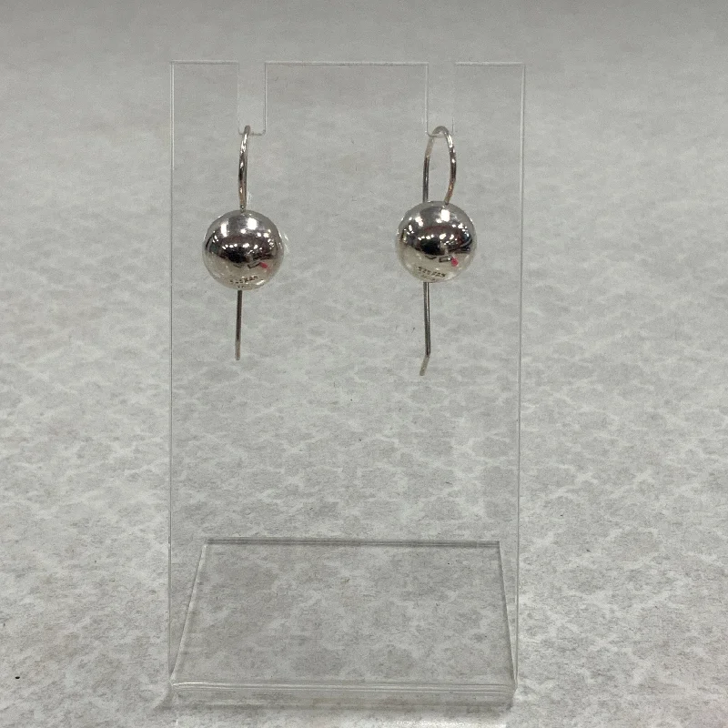 Drop Earrings for Wellness Routine -Earrings Sterling Silver By Cmc