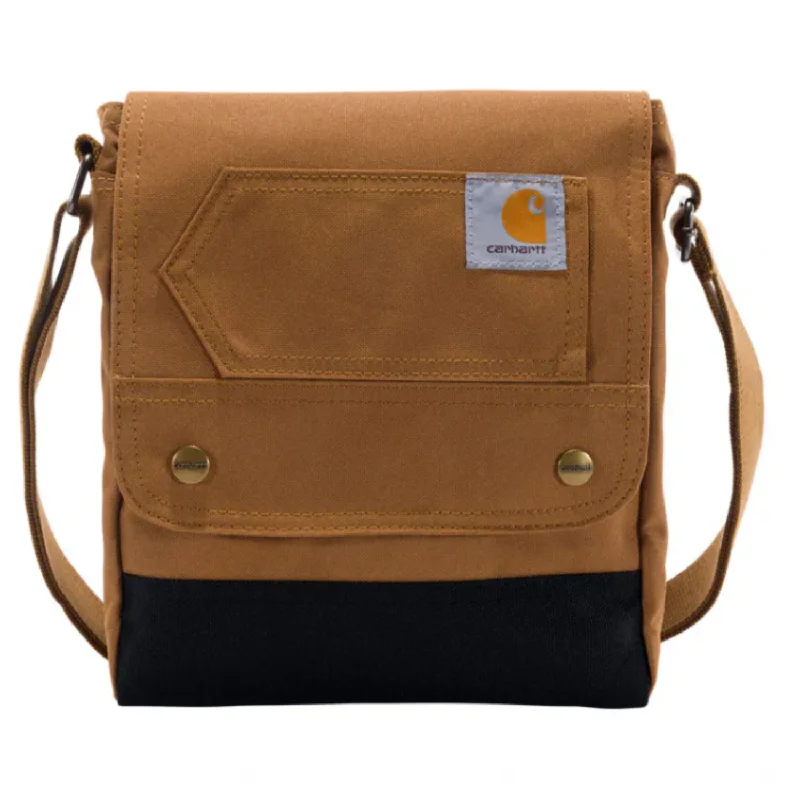 Women's bags with top zipper and sleek silhouette for modern, on-the-go style-Carhartt Rain Defender Crossbody Snap-Closure Bag