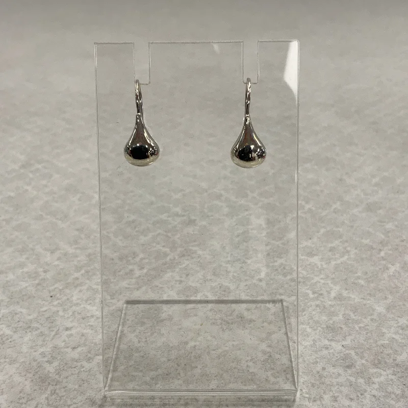 Drop Earrings with Floral Motifs -Earrings Sterling Silver By Silpada