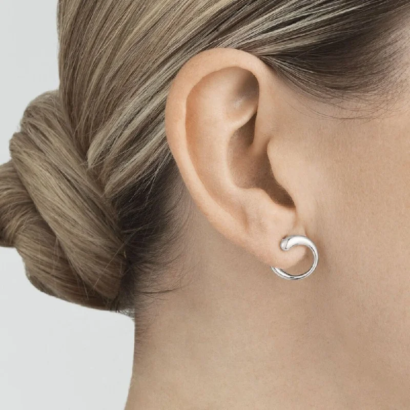 Best hoop earrings with snake-inspired designs for an edgy and fierce vibe-Mercy Stud Earring