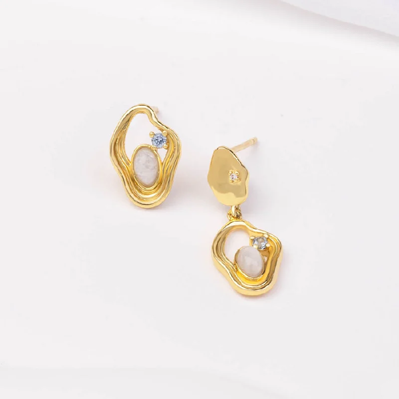 Hoop earrings with circle designs for a classic and timeless shape-Suncoast Gold Earrings