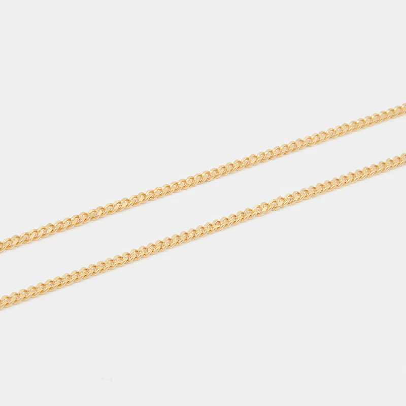 Best necklaces and pendants with rose gold for a warm and romantic appeal-Baby Cuban Chain in Gold for Her