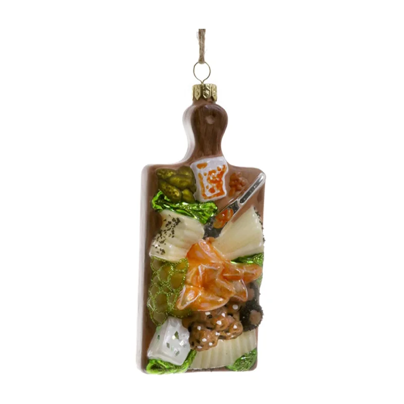 Elegant necklaces and pendants with gold chains for a chic, timeless appearance-Cheese Board Ornament