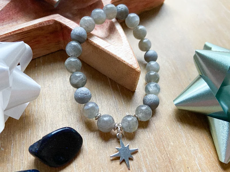 Best necklaces and pendants with matching earrings for a coordinated, elegant look-Holiday Collection || Labradorite & Druzy Quartz || Reiki Infused