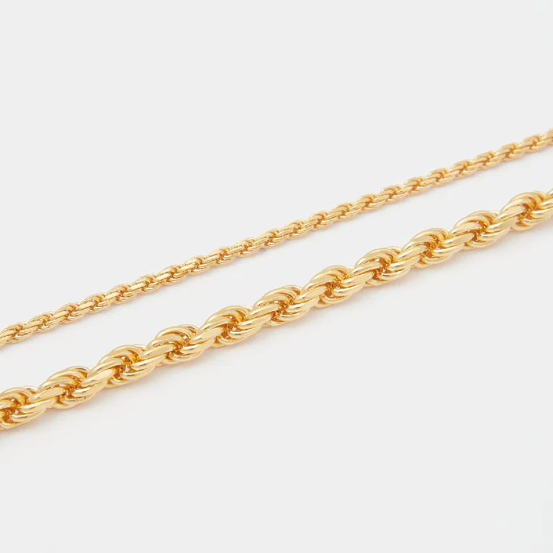 Best necklaces and pendants with crystal accents for a sparkling and elegant style-Stack Eternal Chains in Gold for her