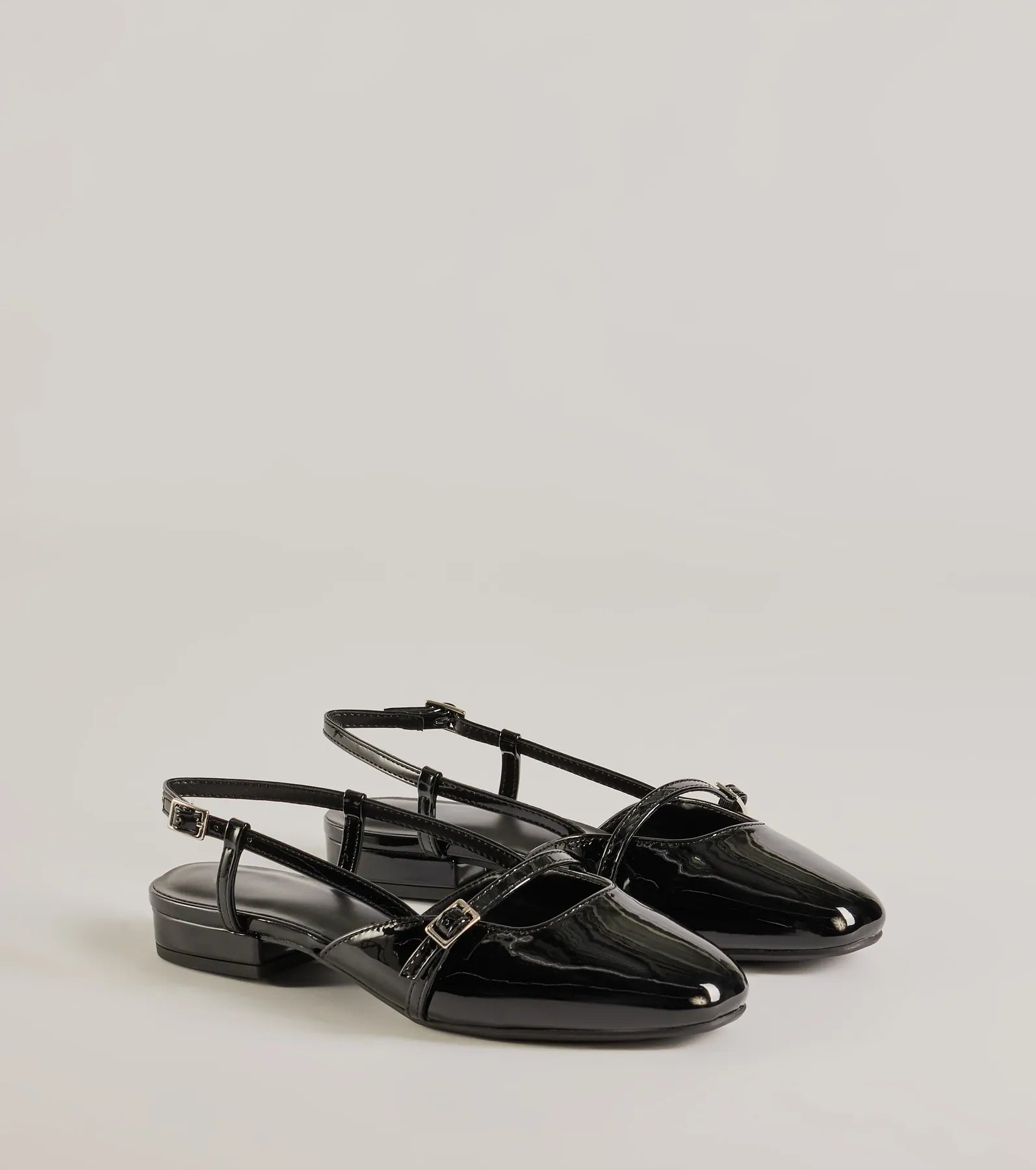 Necklaces and pendants with leaf-shaped designs for an earthy, organic feel-The Classic Faux Patent Leather Mary Jane Flats