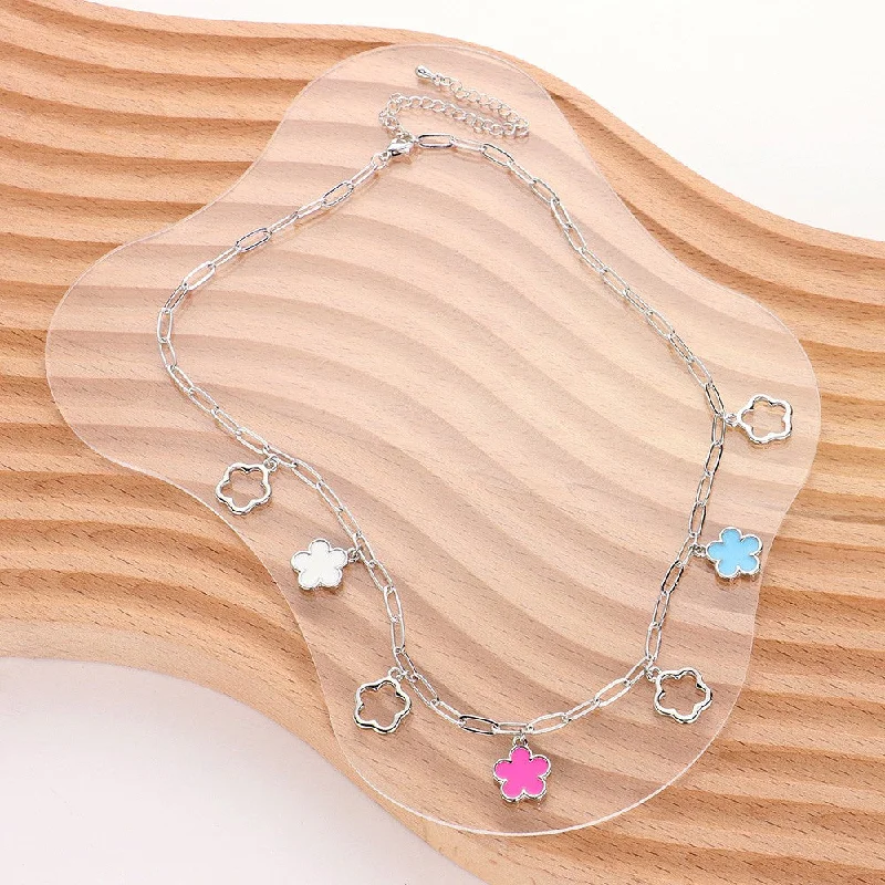 Unique necklaces and pendants with engraved messages for a sentimental gift-Wona Trading Necklace Station Necklace